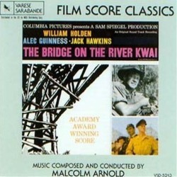 The Bridge on the River Kwai サウンドトラック (Malcolm Arnold) - CDカバー