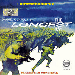 The Longest Day Soundtrack (Various Artists, Maurice Jarre) - CD-Cover