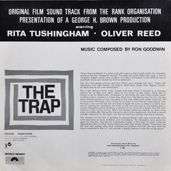 The Trap Ścieżka dźwiękowa (Ron Goodwin) - Tylna strona okladki plyty CD