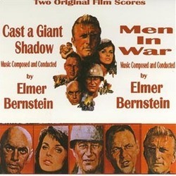 Cast a Giant Shadow / Men in War サウンドトラック (Elmer Bernstein) - CDカバー
