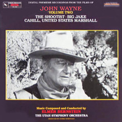 The Films of John Wayne: Volume Two サウンドトラック (Elmer Bernstein) - CDカバー
