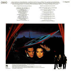 The Last Metro Soundtrack (Georges Delerue) - CD Back cover
