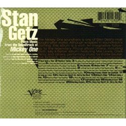 Mickey One Soundtrack (Stan Getz, Eddie Sauter) - CD Back cover