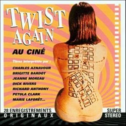 Twist Again au Cin Trilha sonora (Various Artists) - capa de CD