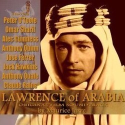 Lawrence of Arabia Ścieżka dźwiękowa (Maurice Jarre) - Okładka CD