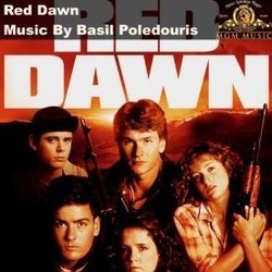 Red Dawn サウンドトラック (Basil Poledouris) - CDカバー