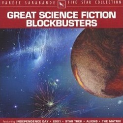 Great Science Fiction Blockbusters Soundtrack (David Arnold, Don Davis, Jerry Goldsmith, James Horner, Alex North, Stu Phillips, Basil Poledouris, Alan Silvestri, John Williams) - CD cover