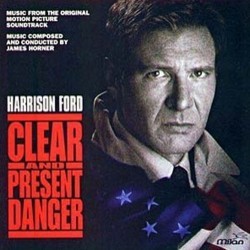 Clear and Present Danger Soundtrack (James Horner) - CD cover