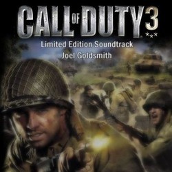 Call of Duty 3 Trilha sonora (Joel Goldsmith) - capa de CD
