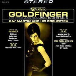 Goldfinger サウンドトラック (John Barry, Monty Norman) - CDカバー