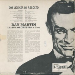007 Licenza Di... Ascolto サウンドトラック (John Barry, Monty Norman) - CD裏表紙