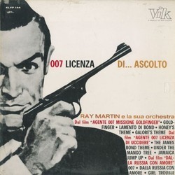 007 Licenza Di... Ascolto サウンドトラック (John Barry, Monty Norman) - CDカバー