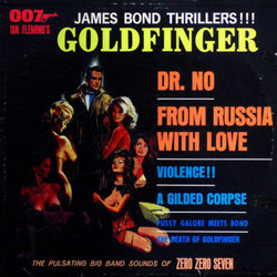 James Bond Thrillers!!! Trilha sonora (John Barry, Zero Zero Seven Band) - capa de CD