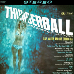 Thunderball and Other Thriller Music Soundtrack (John Barry, Jerry Goldsmith, Earle Hagen, Bronislaw Kaper, Joseph Mullendore, Sid Ramin) - CD-Cover