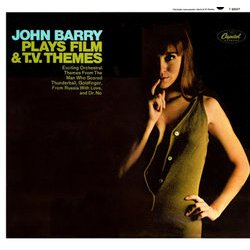 John Barry Plays Film and T.V. Themes Soundtrack (John Barry) - CD cover