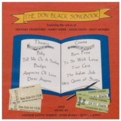 The Don Black Songbook Soundtrack (Various Artists, John Barry, Elmer Bernstein, Quincy Jones, Andrew Lloyd Webber, Mark London, Simon May, Mort Shuman, Geoff Stephens) - CD-Cover