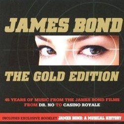 James Bond: The Gold Edition Trilha sonora (Various Artists) - capa de CD