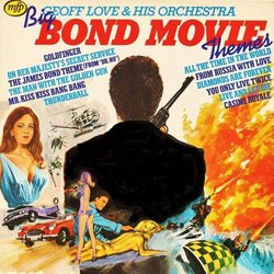 Big Bond Movie Themes Ścieżka dźwiękowa (Burt Bacharach, John Barry, Paul McCartney, Monty Norman) - Okładka CD