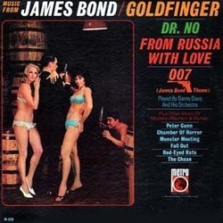 Music from James Bond plus other Music of Mystery, Mayhem & Murder 声带 (John Barry, Kenyon Hopkins, Henry Mancini, Monty Norman) - CD封面