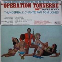 Operation Tonnerre Colonna sonora (John Barry) - Copertina del CD