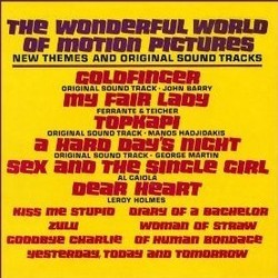 The Wonderful World of Motion Pictures サウンドトラック (Various Artists) - CDカバー