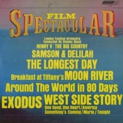 Film Spectacular! Soundtrack (Leonard Bernstein, Ernest Gold, Maurice Jarre, Jerome Moross, Clifton Parker	, William Walton, Victor Young) - CD-Cover
