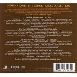 Indiana Jones: The Soundtracks Collection Colonna sonora (John Williams) - cd-inlay