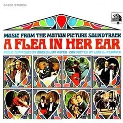 A Flea in Her Ear Trilha sonora (Bronislau Kaper) - capa de CD