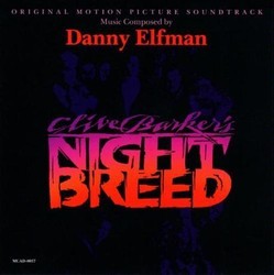 Nightbreed Ścieżka dźwiękowa (Danny Elfman) - Okładka CD