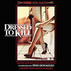 Dressed to Kill Soundtrack (Pino Donaggio) - CD cover