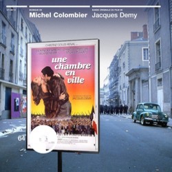 Une Chambre en ville サウンドトラック (Michel Colombier) - CDカバー