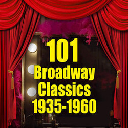 101 Broadway Classics (1935-1960) Soundtrack (Various Artists) - CD cover