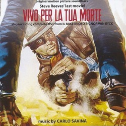 Vivo per la Tua Morte / Il Misterioso Signor Van Eyck サウンドトラック (Luis de Pablo, Carlo Savina) - CDカバー