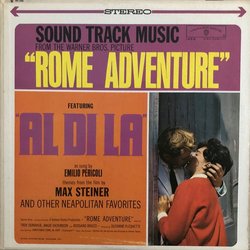 Rome Adventure Trilha sonora (Max Steiner) - capa de CD