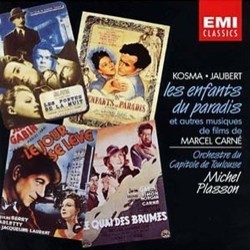 Les Enfants du Paradis Ścieżka dźwiękowa (Maurice Jaubert, Joseph Kosma) - Okładka CD