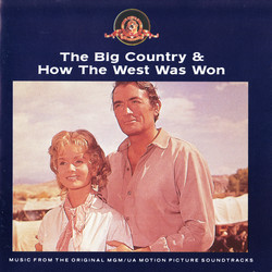 The Big Country & How the West Was Won Trilha sonora (Jerome Moross, Alfred Newman, Debbie Reynolds) - capa de CD