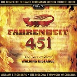 Fahrenheit 451 / The Twilight Zone: Walking Distance Soundtrack (Bernard Herrmann) - CD cover