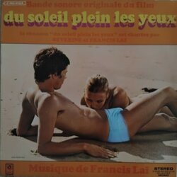 Du soleil plein les yeux Ścieżka dźwiękowa (Francis Lai) - Okładka CD