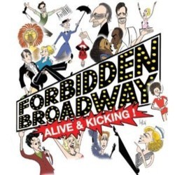 Forbidden Broadway: Alive & Kicking! Soundtrack (Gerard Alessandrini) - CD-Cover
