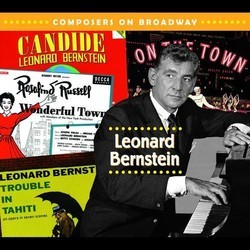 Composers On Broadway : Leonard Bernstein Soundtrack (Leonard Bernstein) - CD cover