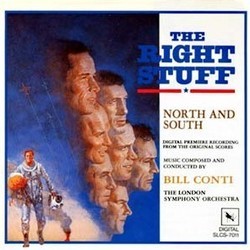 The Right Stuff / North and South サウンドトラック (Bill Conti) - CDカバー
