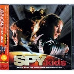 Spy Kids Trilha sonora (John Debney, Danny Elfman, Los Lobos, Robert Rodriguez) - capa de CD