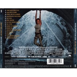 Lara Croft: Tomb Raider サウンドトラック (Graeme Revell) - CD裏表紙