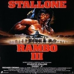 Rambo III Trilha sonora (Jerry Goldsmith) - capa de CD
