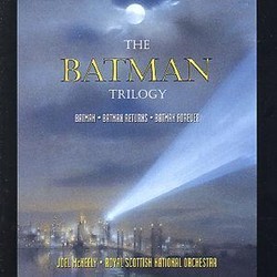 Batman Trilogy Ścieżka dźwiękowa (Joel McNeely) - Okładka CD