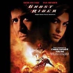 Ghost Rider Trilha sonora (Christopher Young) - capa de CD