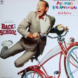 Pee-wee's Big Adventure / Back to School Soundtrack (Danny Elfman) - CD cover