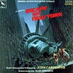 Escape from New York サウンドトラック (John Carpenter, Alan Howarth) - CDカバー