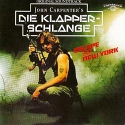 Die Klapperschlange Ścieżka dźwiękowa (John Carpenter, Alan Howarth) - Okładka CD