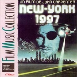 New-York 1997 Ścieżka dźwiękowa (John Carpenter, Alan Howarth) - Okładka CD